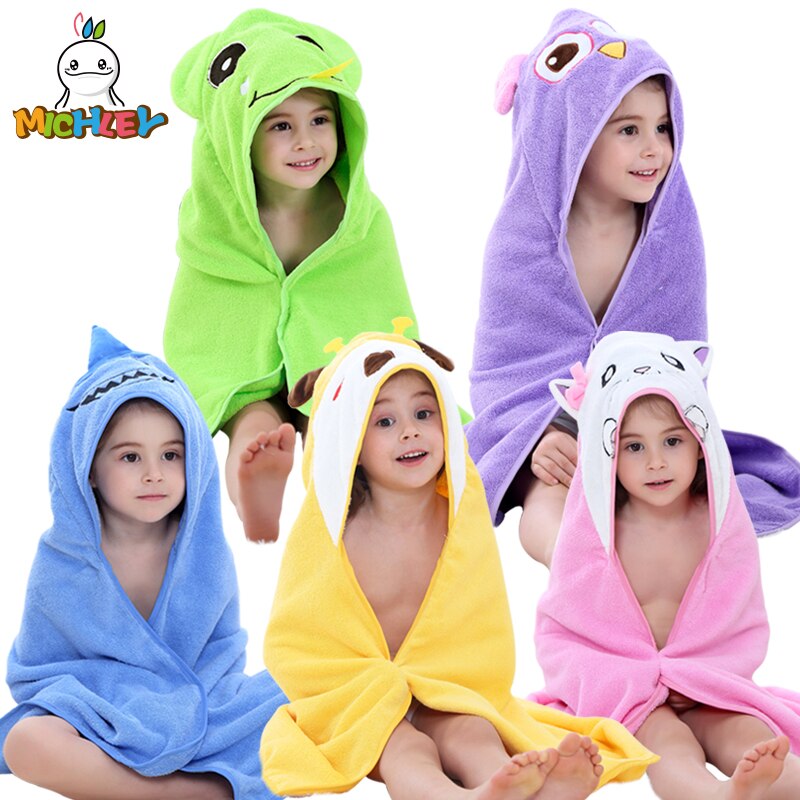 Toddler Hooded Towel Cotton Fabric